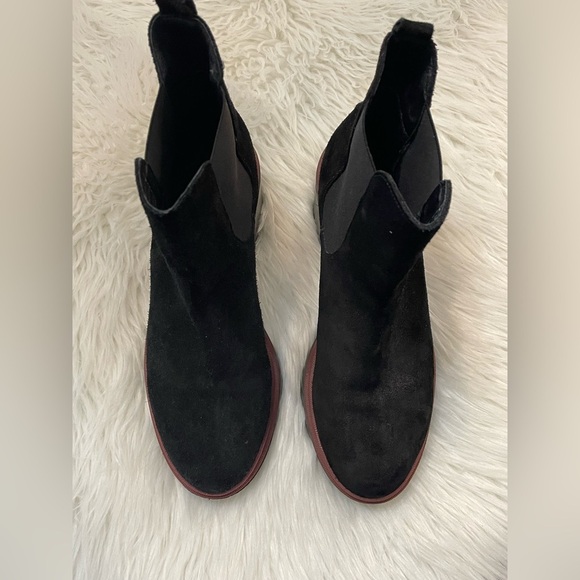 Antonio De Faria Suede Leather Chelsea Boots Platform Lug Sole...Size 8 - Picture 11 of 14